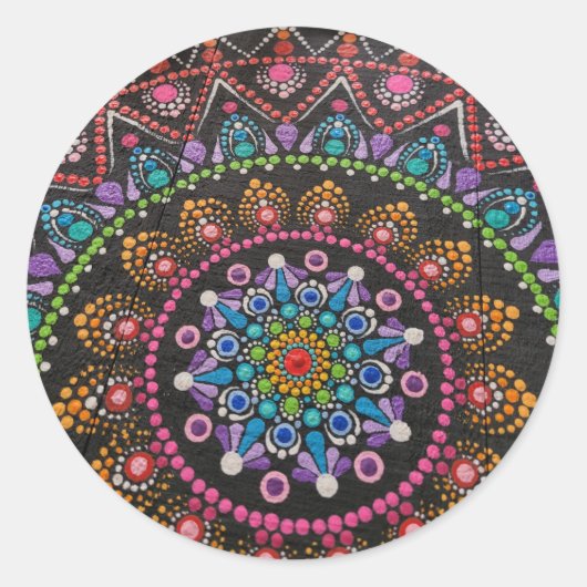 Mandala 25 Sticker (Voorkant)