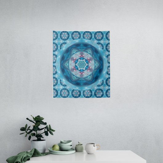 Mandala 2 Bosbouw Wandkleed
