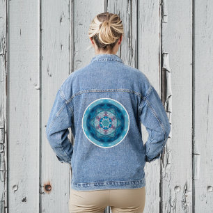Mandala 2 Denim Jas Denim Jacket