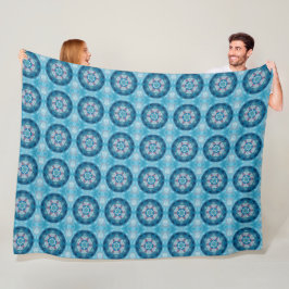Mandala 2 Fleece Blanket Deken
