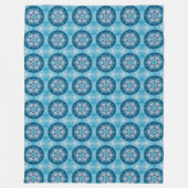 Mandala 2 Fleece Blanket Deken (Voorkant)