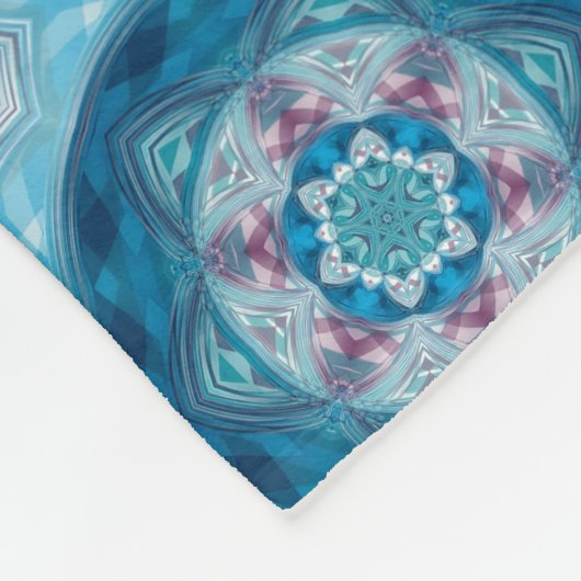Mandala 2 Fleece Blanket Deken (Hoek)