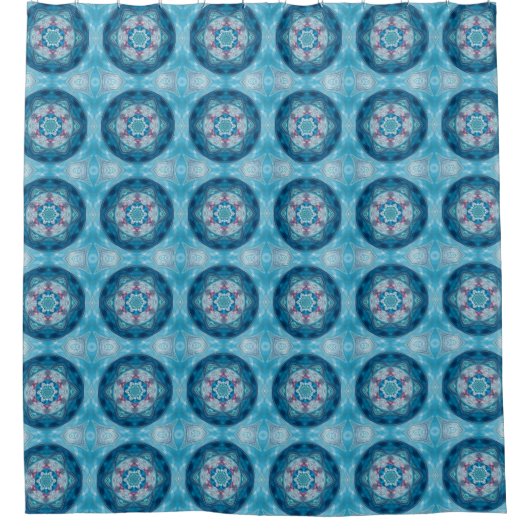 Mandala 2 Shower Curtain Douchegordijn (Voorkant)