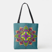 mandala 2 tote bag (Achterkant)