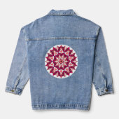 Mandala 3 Denim Jas Denim Jacket (Achterkant)