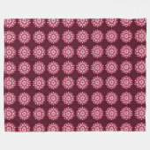 Mandala 3 Fleece Blanket (Voorkant (Horizontaal))