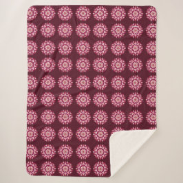 Mandala 3 Sherpa Blanket Deken