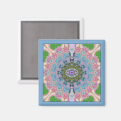 Mandala 4 magneet (Voorkant / Achterkant)