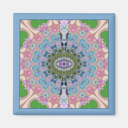 Mandala 4 magneet (Voorkant)