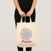 Mandala 4, Peace Canvas tas (Voorkant (product))