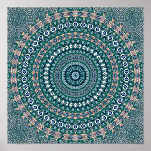 Mandala 4 Poster (Voorkant)