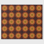 Mandala 4 Verpakkingspapier Cadeaupapier (Vlak)