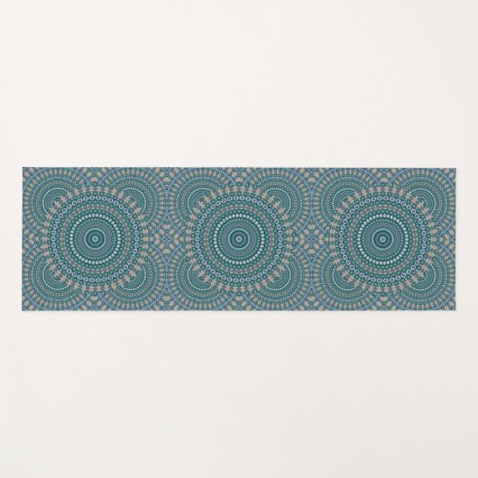 Mandala 4 Yoga Mat (Voorkant (horizontaal))