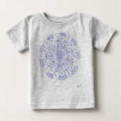 Mandala 5 Baby T-shirt (Voorkant)