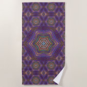 Mandala 5 Beach Towel Strandlaken (Voorkant)