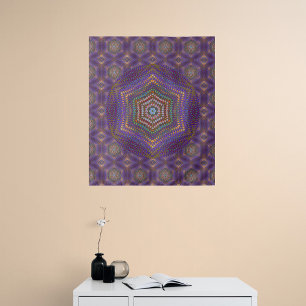 Mandala 5 Bosbouw Wandkleed