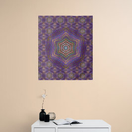 Mandala 5 Bosbouw Wandkleed