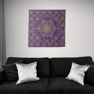 Mandala 5 Bosbouw Wandkleed