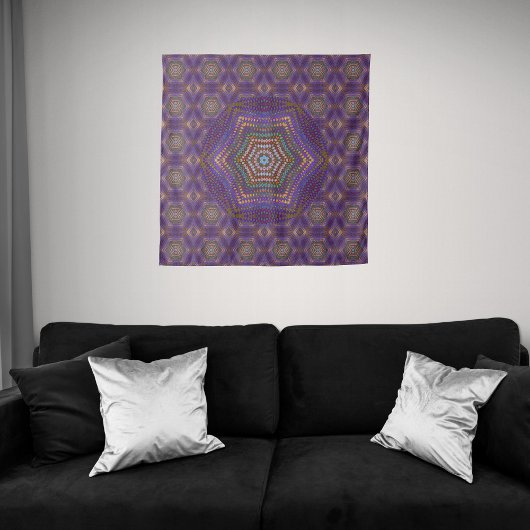Mandala 5 Bosbouw Wandkleed