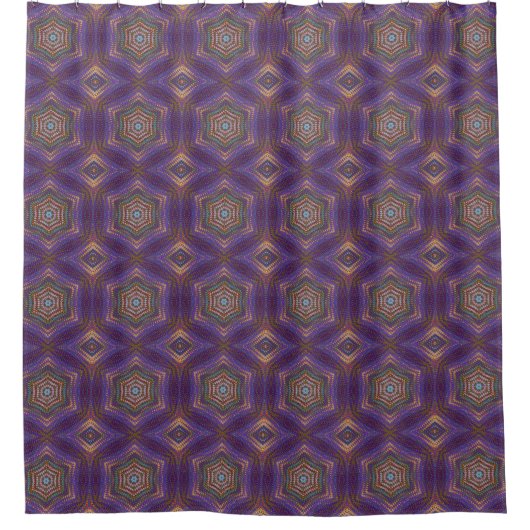 Mandala 5 Shower Curtain Douchegordijn (Voorkant)