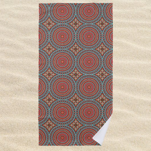 Mandala 6 Beach Towel Strandlaken