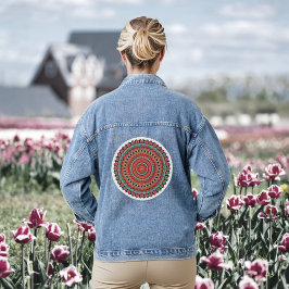 Mandala 6 Denim Jas Denim Jacket