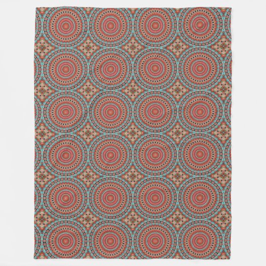 Mandala 6 Fleece Blanket (Voorkant)