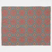 Mandala 6 Fleece Blanket (Voorkant (Horizontaal))