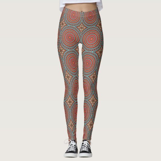 Mandala 6 Leggings (Voorkant)