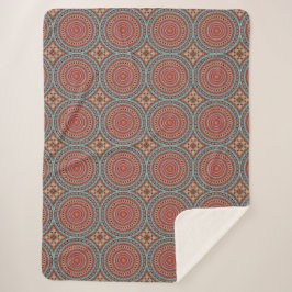 Mandala 6 Sherpa Blanket Deken