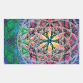 Mandala 6 Sticker (Voorkant)