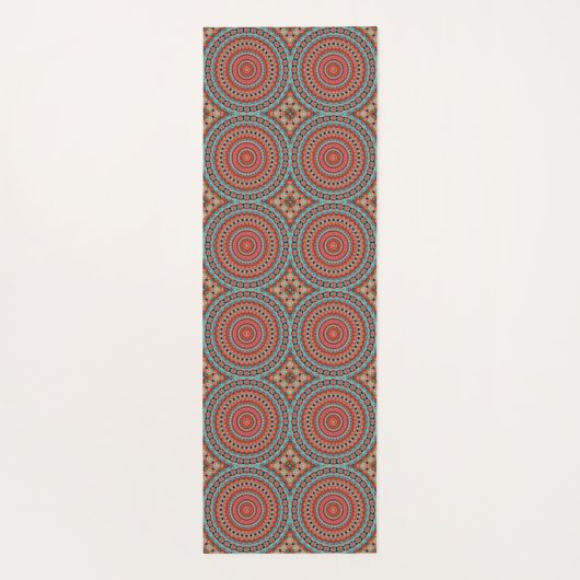 Mandala 6 Yoga Mat (Achterkant)
