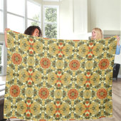 Mandala 7 fleece deken