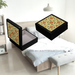 Mandala 7 Houten Sieraden Keepsake Box Cadeaudoosje<br><div class="desc">Een  gele,  oranje en groene mandala,  digitaal gemaakt. Een perfect mandala patroonontwerp voor volwassenen en kinderen op vele trendy producten!</div>