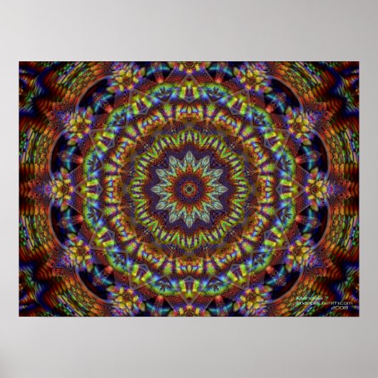 Mandala 7 Poster (Voorkant)
