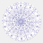 Mandala 7 Stickers (Voorkant)