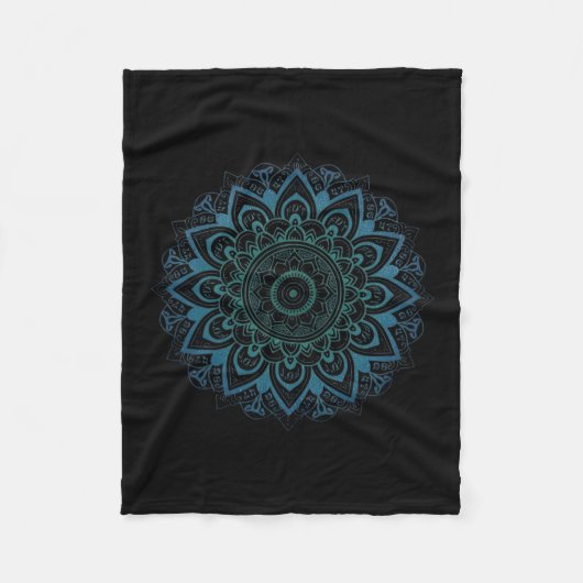 Mandala 8647 fleece deken (Voorkant)