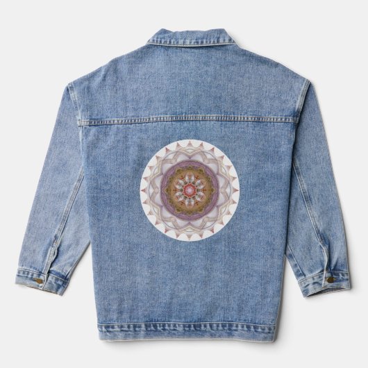 Mandala 9 Denim Jas Denim Jacket (Achterkant)
