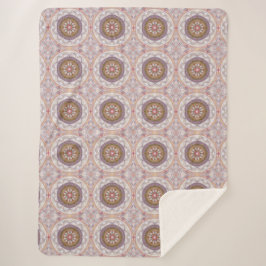 Mandala 9 Sherpa Blanket Deken