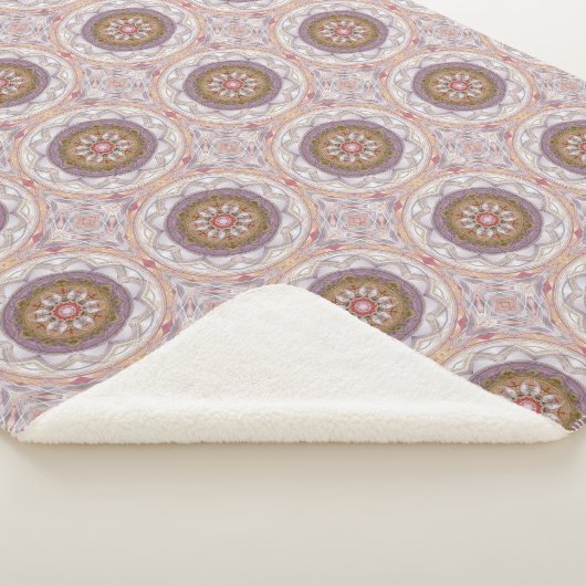 Mandala 9 Sherpa Blanket Deken (3/4)