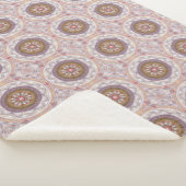 Mandala 9 Sherpa Blanket Sherpa Deken (3/4)