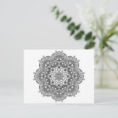 Mandala aan Kleur binnen Briefkaart (Staand voorkant)