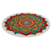 Mandala Aangepaste Initiaal Snijplank (Hoek)
