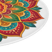 Mandala Aangepaste Initiaal Snijplank (Hoek)
