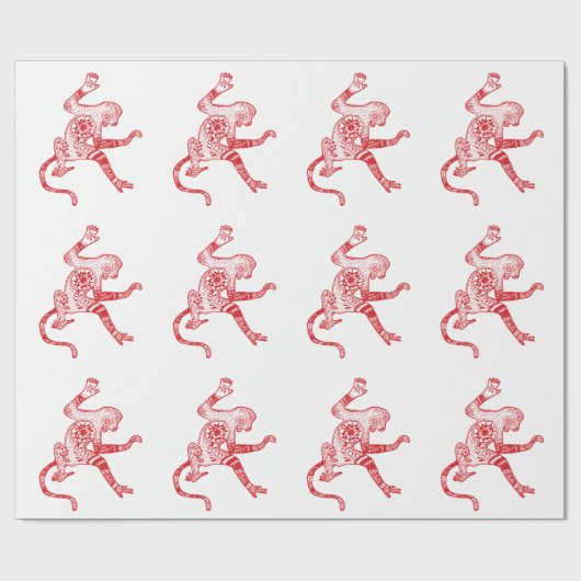 Mandala Aap Inpakpapier (Vlak)