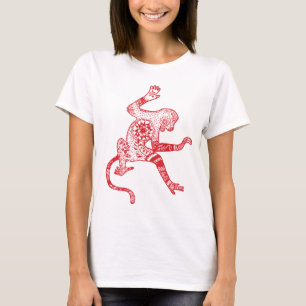 Mandala Aap Vrouwen Boxy Crop Top T-shirt