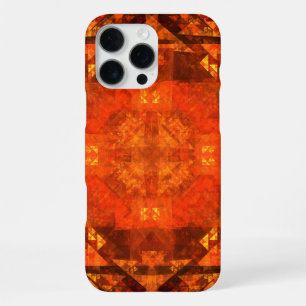 Mandala-abstracte kunstontwerp met zegenende vlamm iPhone 16 pro max hoesje