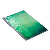 Mandala achtergrond mandala spiritueel notitieboek (Rechterzijde)