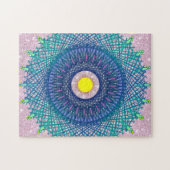 Mandala-achtig Abstract Legpuzzel (Horizontaal)