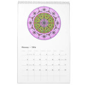 Mandala Agenda 2016 (tekeningen) Kalender (Feb 2026)